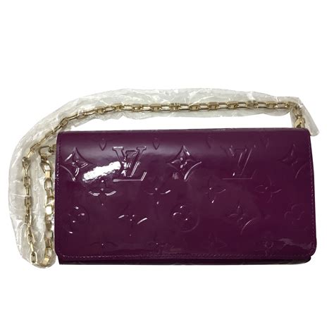 louis vuitton clutch bag patent leather|Louis Vuitton retired evening clutch.